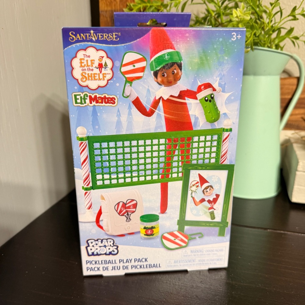 The Elf on the Shelf Polar Props Pickleball Play Pack NEW ElfMates